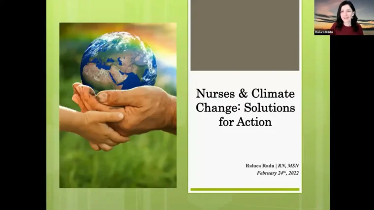 Nurses & Climate Change: Solutions for Action