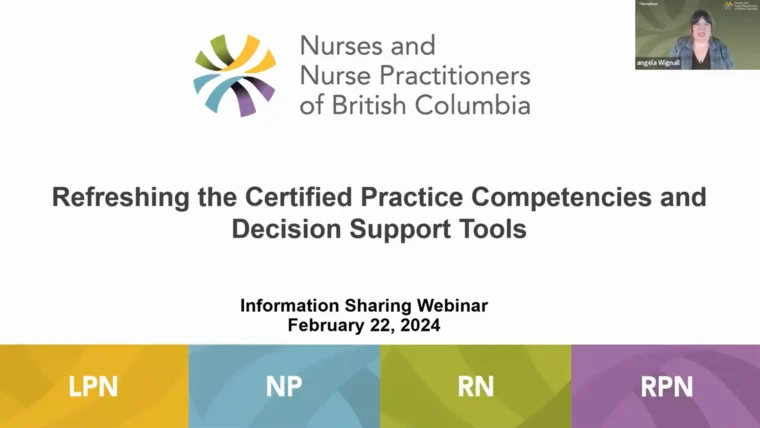 Certified Practice Decision Support Tools and Competencies